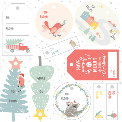 Free Love Mae Christmas Tags | Download now!