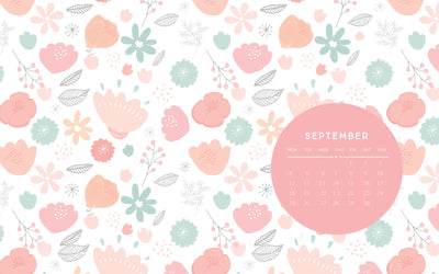 NEW DESKTOP CALENDAR FOR SEPTEMBER!