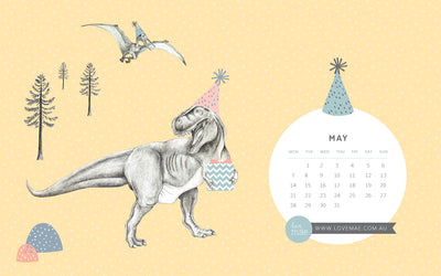 GET SET FOR MAY WITH OUR FREE DESKTOP CALENDAR