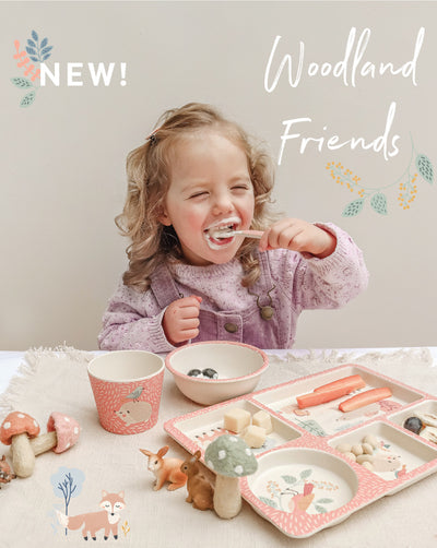 Meet Our New Woodland Friends Children's Tableware Collection