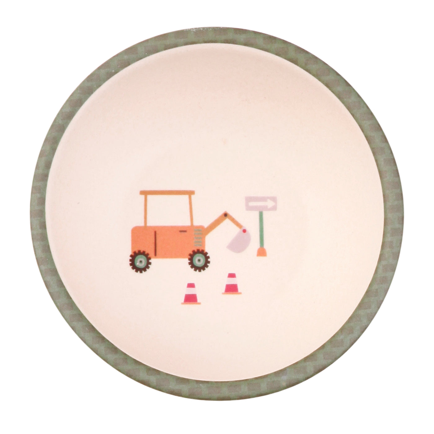 Divided Plate Set - Trucks and Diggers