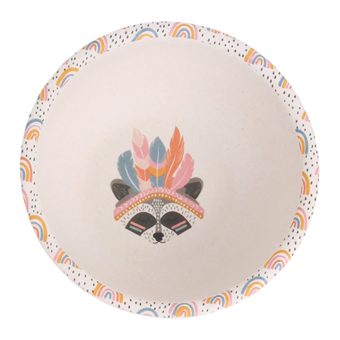 mae yd026 divided plate set gypsy girl bowl kids children bamboo bamboo