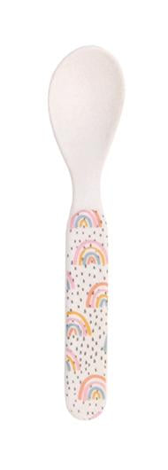 mae yd026 divided plate set gypsy girl spoon kids children bamboo bamboo