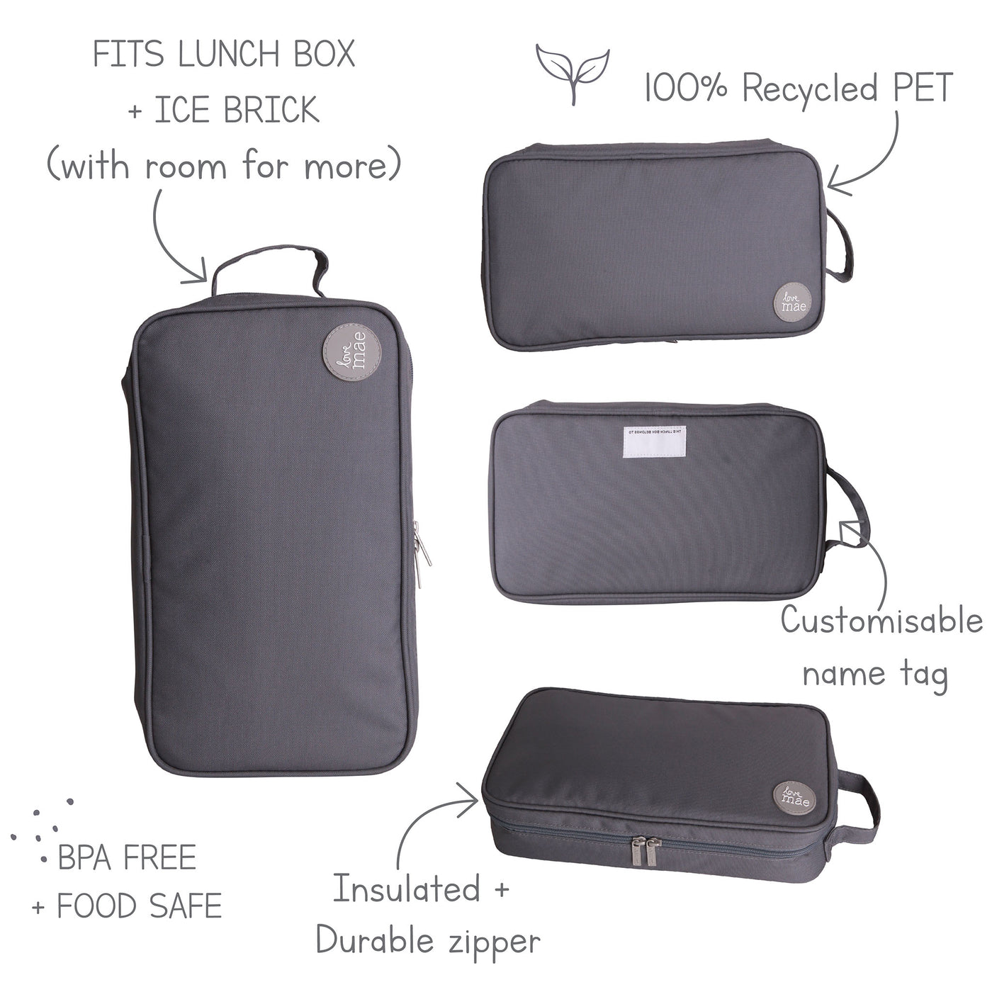 Cooler Bag (Charcoal)