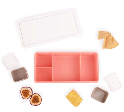 Lunch Bundle - Apricot In Bloom (White Lid)