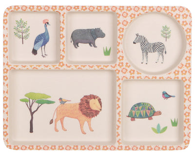 Divided Plate Set - On Safari