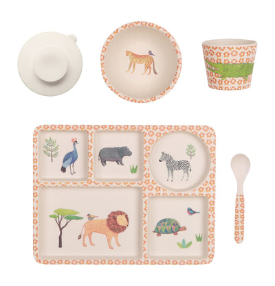 Divided Plate Set - On Safari